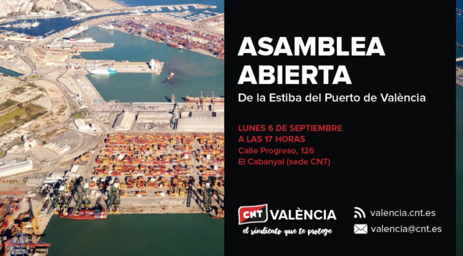 [6-S] Asamblea abierta de la estiba del Puerto de València