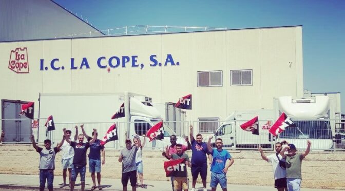 huelga La Cope CNT Valencia